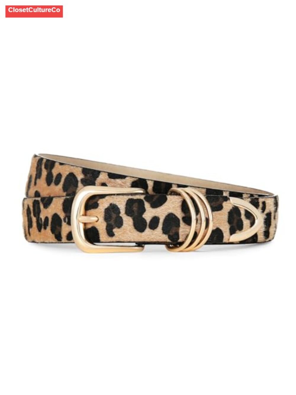 Women's Synthetic Leather Fashion Waist Belt for Jeans & Casual Outfits